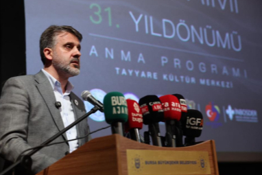 Srebrenitsa Soykırımı'nda hayatını kaybedenler Bursa'da anıldı