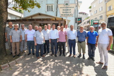 Başkan Aydın'dan yerinde yönetim, yerinde çözüm