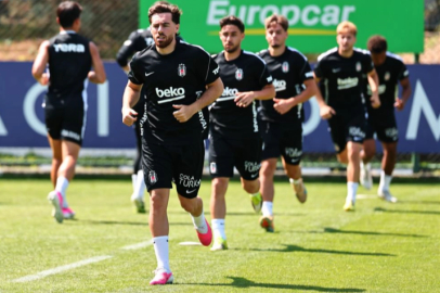 Beşiktaş, Midtjylland maçı hazırlıklarını sürdürdü