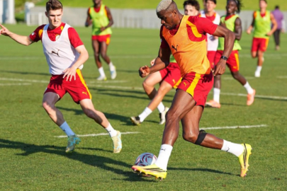 Galatasaray, günü çift antrenmanla tamamladı