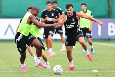 Beşiktaş'ta Midtjylland maçı hazırlıkları başladı