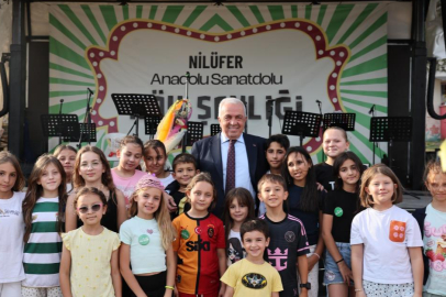 Nilüfer'in çocukları sanatla buluştu