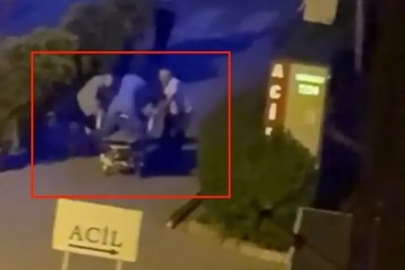 Bursa'da sedye üzerinde hayat kurtaran müdahale