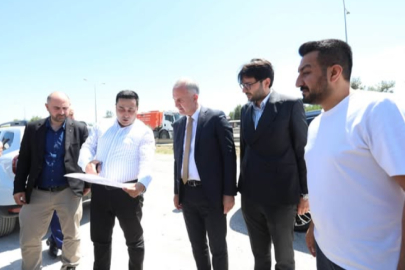 İnegöl'de asfalt uygulamaları devam ediyor