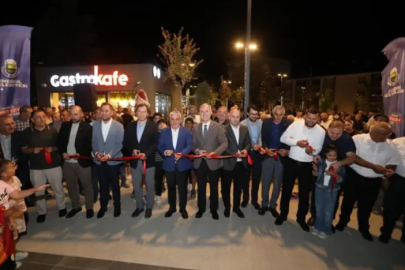 Alanyurt meydanı coşkulu törenle hizmete açıldı