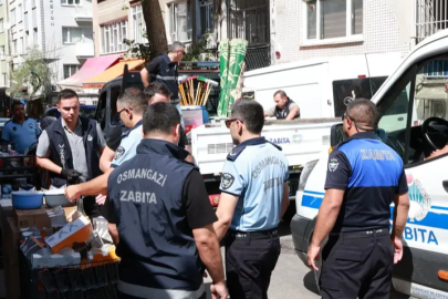 Osmangazi’de kaldırım işgaline geçit yok