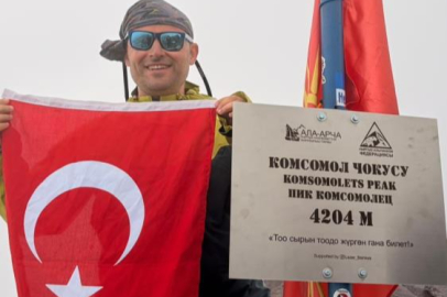 Bursa’dan Kırgızistan’a uzanan zirve tırmanışı