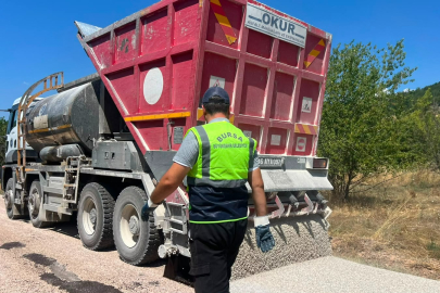 Keles'te yollar hem yenileniyor hem genişliyor