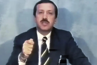 Cumhurbaşkanı Erdoğan'ın 32 yıl önceki konuşması gün yüzüne çıktı
