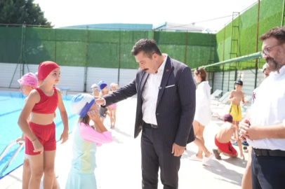 Yenişehir Belediyesi yaz dönemi yüzme kursu tamamlandı