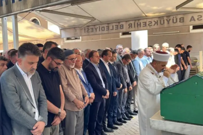 Başkan Erol'un amcası son yolculuğuna uğurlandı