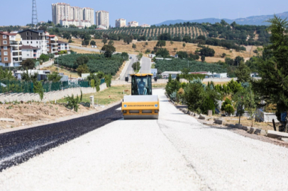 Bursa’da mezarlık yolları yenileniyor