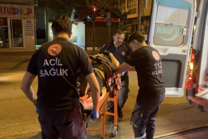 Bursa'da motosiklet devrildi: Kadın sürücü yaralandı