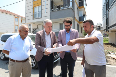 İnegöl Belediyesi’nden yeni mahalleye 64 araçlık otopark