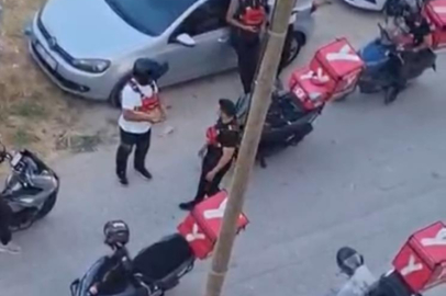 Bursa'da korsan sipariş kuryeleri kapıya dizdi, kuryeler isyan etti