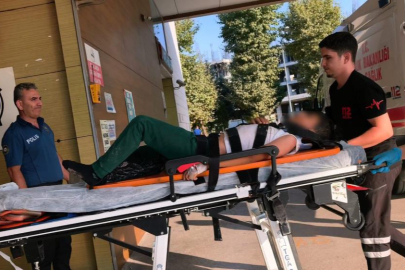 Bursa'da otomobil ile çarpışan çocuk ağır yaralandı