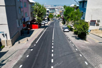Büyükşehir Nilüfer'de Dumlupınar Caddesi'ni yeniledi