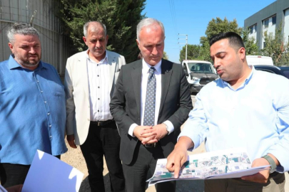 Cerrah'ta Veysel Karani Caddesine sathi kaplama yapıldı