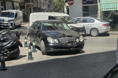 Orhangazi'de otomobille çarpışan motosikletli yaralandı