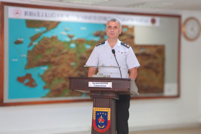 Bursa İl Jandarma Komutanlığı’nda 'Rütbe Terfi Töreni'