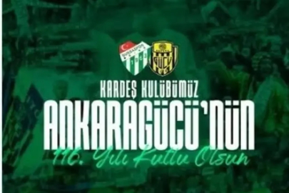 Ankaragücü'ne anlamlı kutlama
