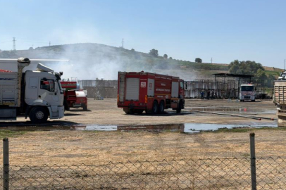 Bursa'daki fabrika yangını kontrol altına alındı