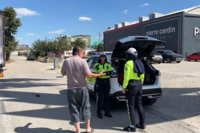 Bursa'da izin belgesi olmayan tır ve kamyonlar polisten kaçamadı