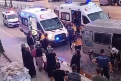 Bursa'da 10 kişinin yaralandığı kaza kameraya yansıdı
