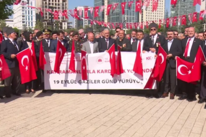 Bursa'da 19 Eylül Gaziler Günü'nde şehitler ve gaziler anıldı