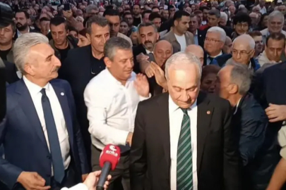 Özgür Özel'in Bursa ziyaretinde dikkat çeken görüntüler