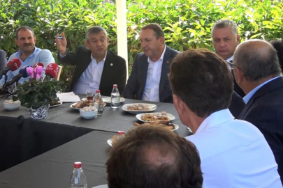 Özgür Özel: "Çiftçiye geçim garantisi vereceğiz"
