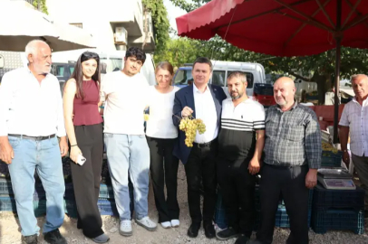 Osmangazi’de üzüm bereketi festivalle taçlandı