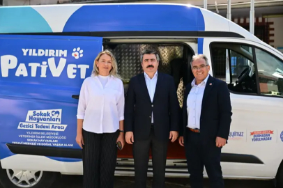 Yıldırım'da sahipsiz sokak hayvanlarına ‘PATİVET’ şefkati