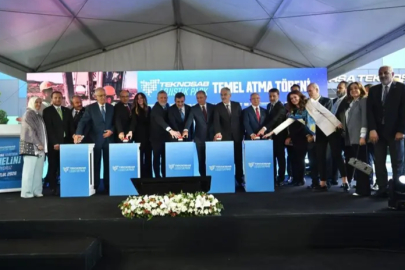 Bursa'da 210 milyon dolarlık Lojistik Park'ın temeli atıldı