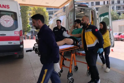 Bursa'daki kazada motosiklet sürücüsü yaralandı