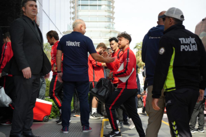 A Milli Futbol Takımı, Bursa'ya geldi