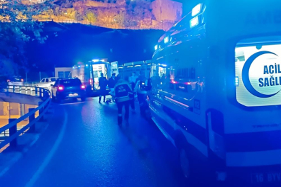 Bursa'da motosiklet bariyere çarptı, ilginç detay sonradan ortaya çıktı