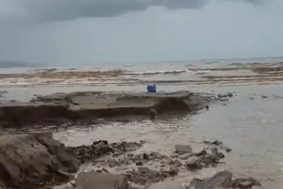 Mudanya'da ekiplerin sağanak alarmı