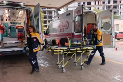 12 yaşındaki çocuk merdiven boşluğuna düştü