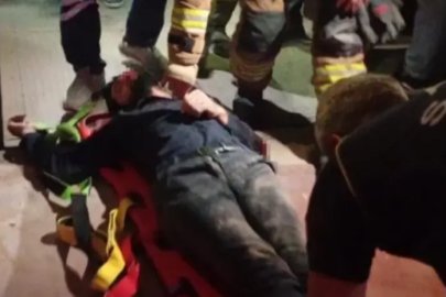 Bursa'da asansör boşluğuna düşen 29 yaşındaki işçi ağır yaralandı