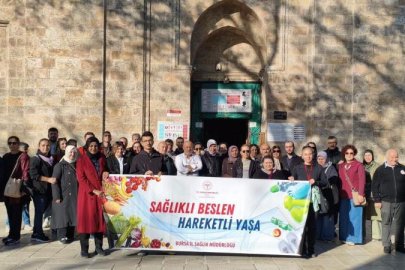 Bursa’da "Hareket Et, Sağlıklı Yaşa" Yürüyüşü