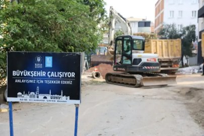 Büyükşehir'den Osmangazi'de altyapı hamlesi