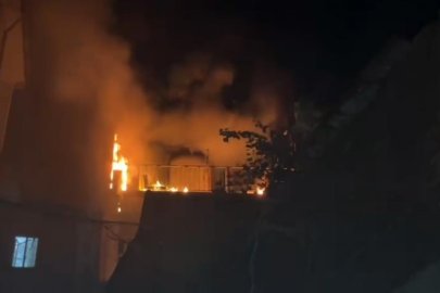 Bursa’da balkonunda çıkan yangın eve sıçramadan söndürüldü