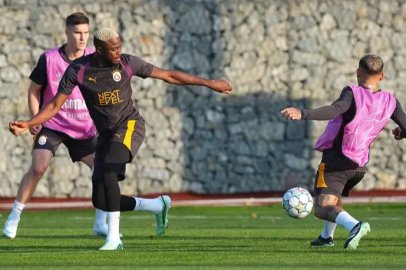 Galatasaray, Barcelona maçı hazırlıklarına devam etti