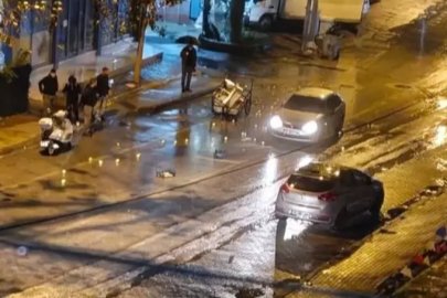 Bursa'da kaza sonrası yürek ısıtan anlar