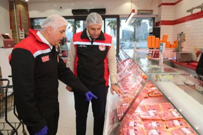 Bursa’da 220 işletmeye eş zamanlı et denetimi