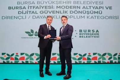 Bursa Büyükşehir’in itfaiye yatırımlarına ulusal ödül