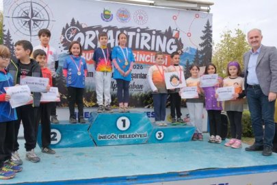İnegöl, Oryantiring İl Müsabakaları'na ev sahipliği yaptı