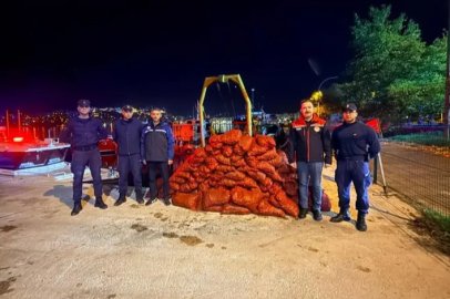 Gemlik’te kaçak midye avına geçit yok: 174 bin TL ceza