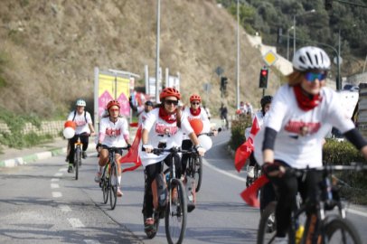 Gemlik’te pedallar Cumhuriyet Bayramı için döndü